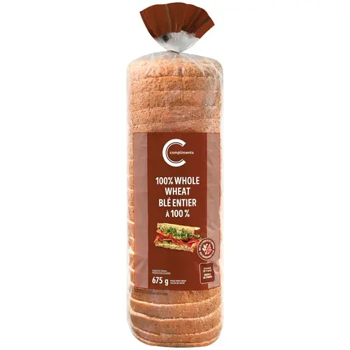 Compliments Whole Wheat Bread
