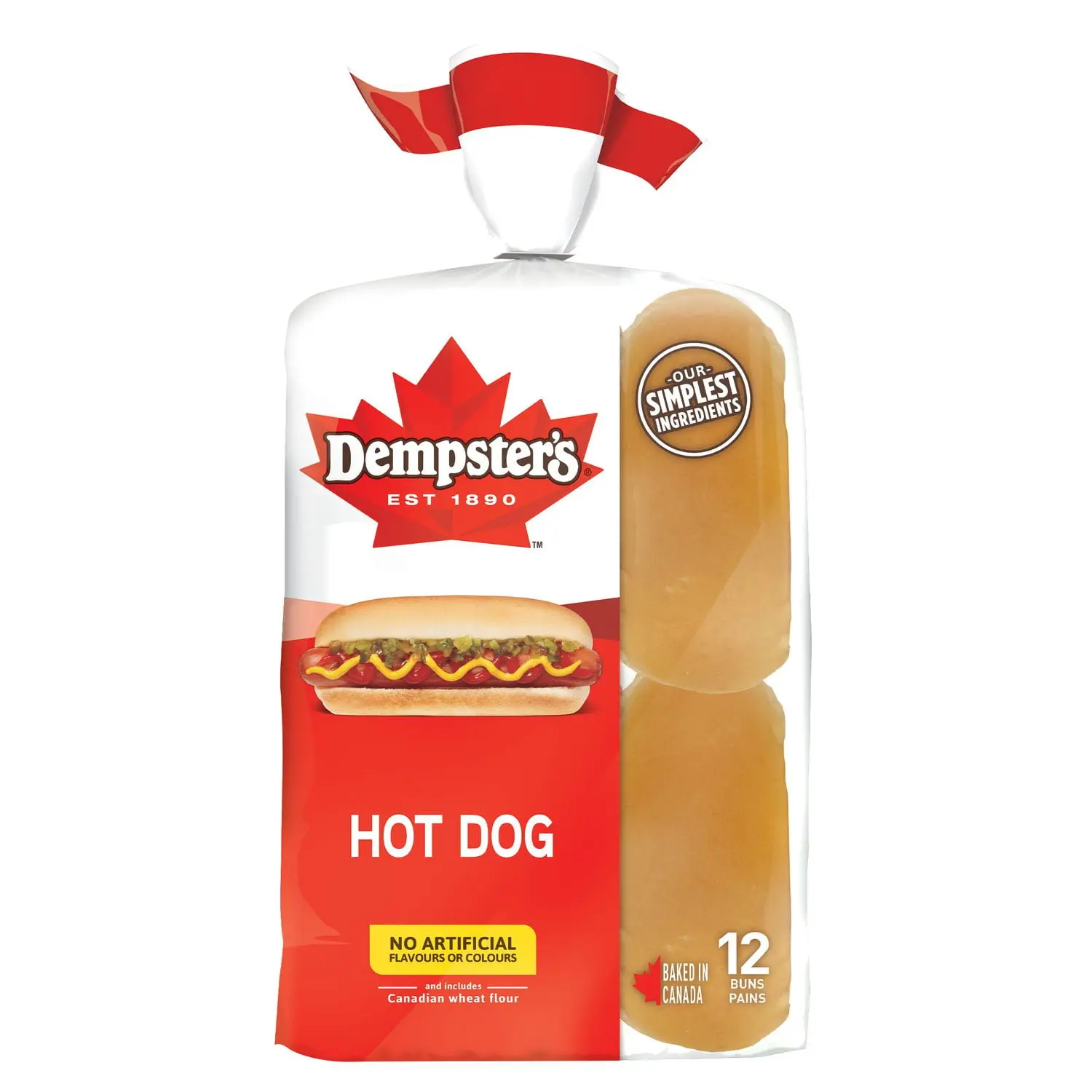 Dempster's Hot Dog Bun