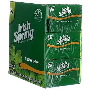 Irish Spring Deodorant Soap Original 2Pk