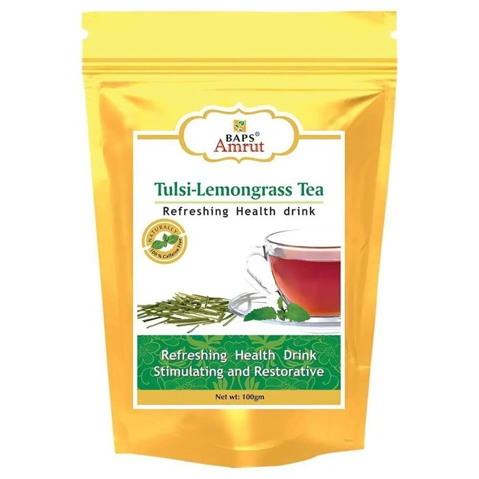 Baps Tulsi Lemongrass Tea 100G
