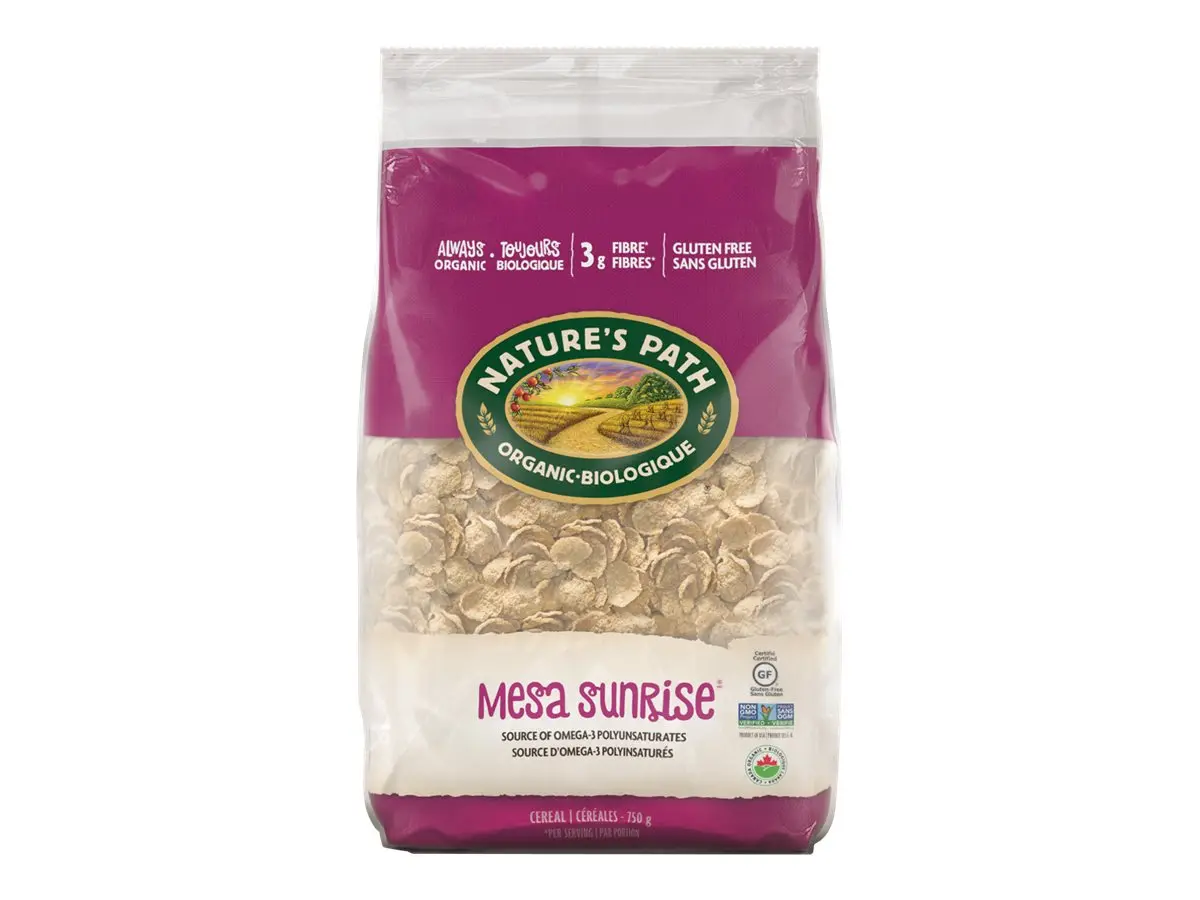 Nature's Path Organic Gluten Free Mesa Sunrise Flakes Cereal 750g
