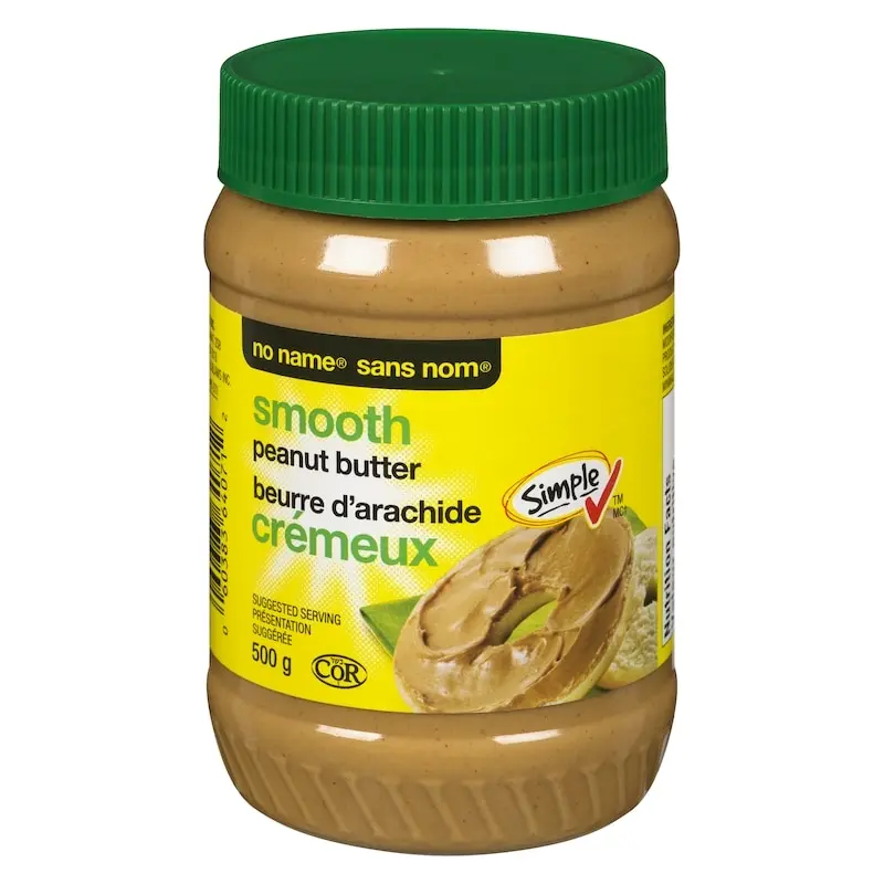 No Name Smooth Peanut Butter 500 G