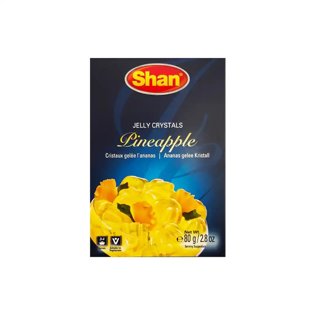 Shan Jelly Crystal Pineapple 80g