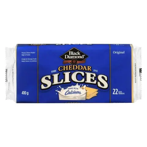 Black Diamond Cheddar Slices 410G