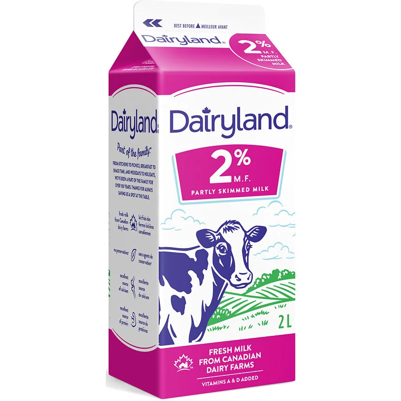 Dairyland 2% Milk 2L