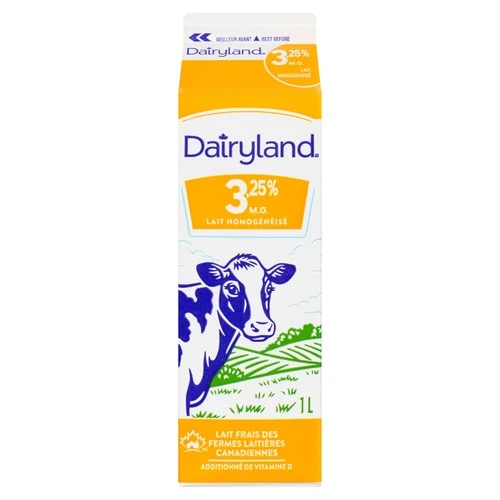 Dairyland 3.25% Milk 1L