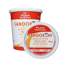 Sandorini Balkan Style Yogurt 750g