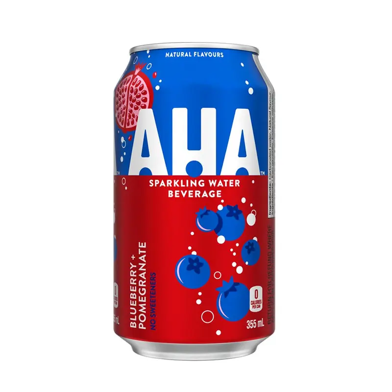 AHA Blueberry & Pomegranate Sparkling Water