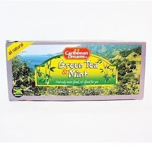 Caribbean Dreams Green Tea & Mint 24 ct