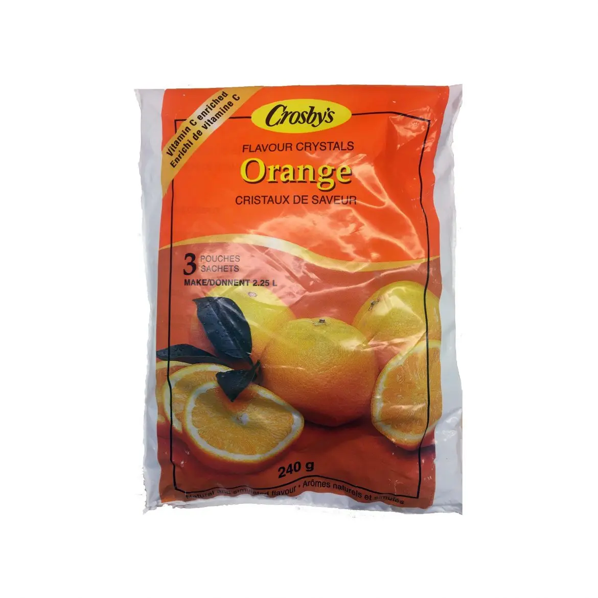 Crosby's Orange Flavour Crystals 240g