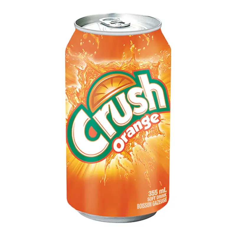 Crush Orange Flavoured Carbonated Soft Drink