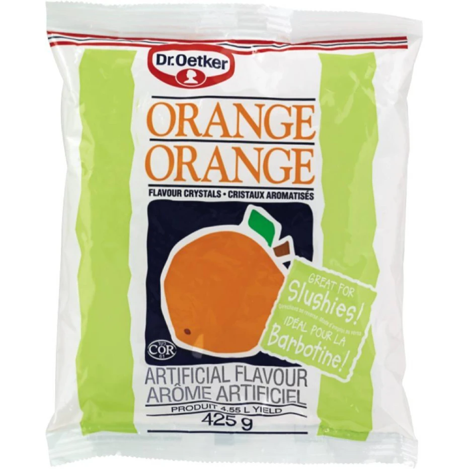 Dr. Oetker Orange Flavour Crystals 425g