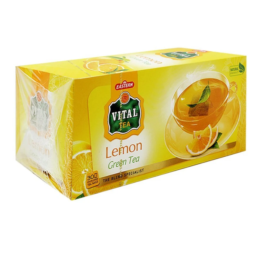 Eastern Vital Tea Lemon Green Tea 30 pk