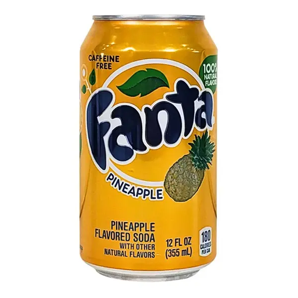 Fanta Pineapple Sparkling Beverage 355ml