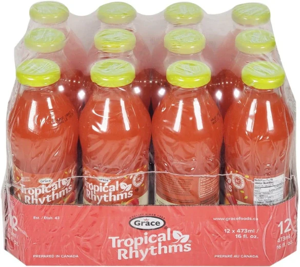 Grace Tropical Rhythms Mango Carrot Drink Case
