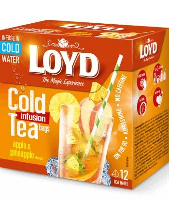 Loyd Cold Infusion Tea Bags Apple & Pineapple (12 Bags) 30g