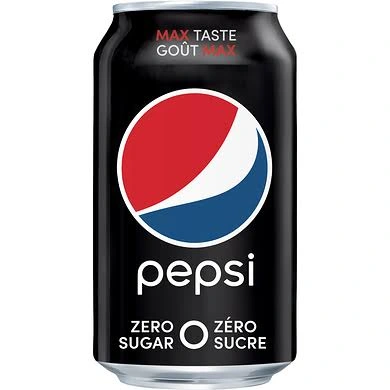 Pepsi Zero Sugar Soda 355ml