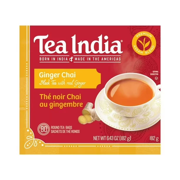 Tea Time Ginger Chai Tea Bags