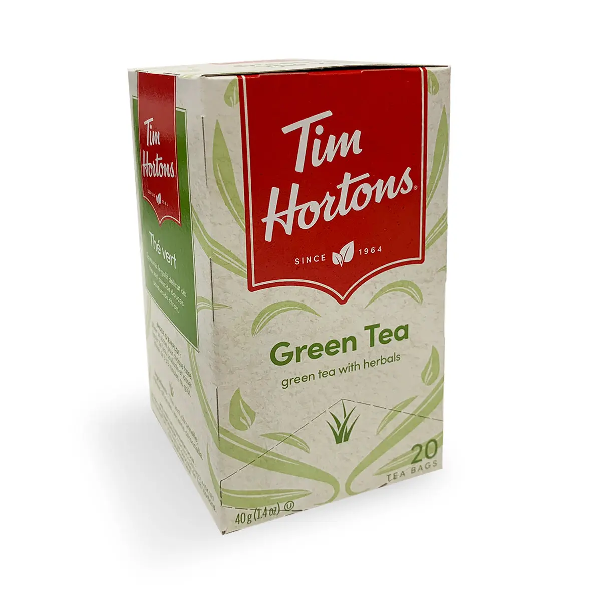 Tim Hortons Green Tea, 20 counts