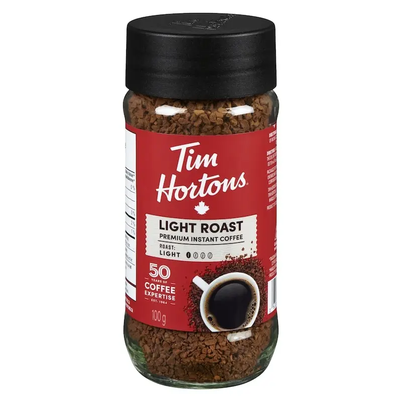 Tim Hortons Light Roast Instant Coffee 100 G