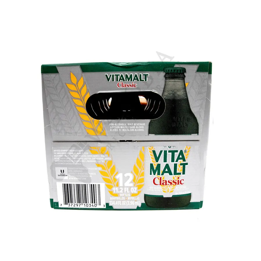 Vitamalt Classic Beverage, 12 bottles
