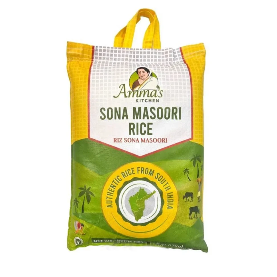 Amma's Kitchen Sona Masoori Rice 40Lb