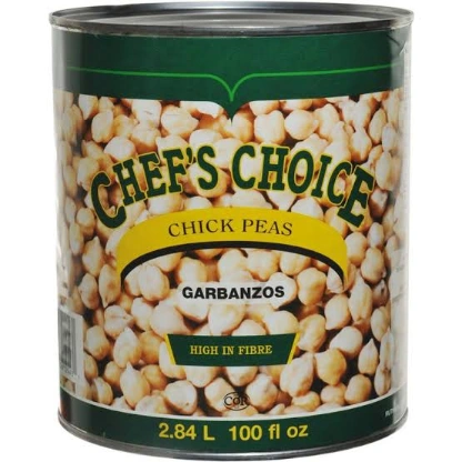 Chef's Choice Chick Peas (Garbanzos) 540ml