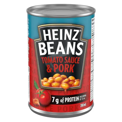 Heinz Beans Tomato Sauce & Pork 398Ml