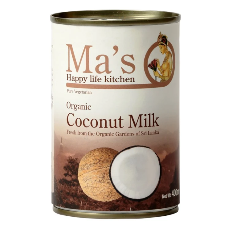 Ma's Coconut Milk Organic 200ml