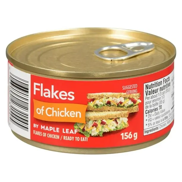Maple Leaf Flakes of Chicken 156g