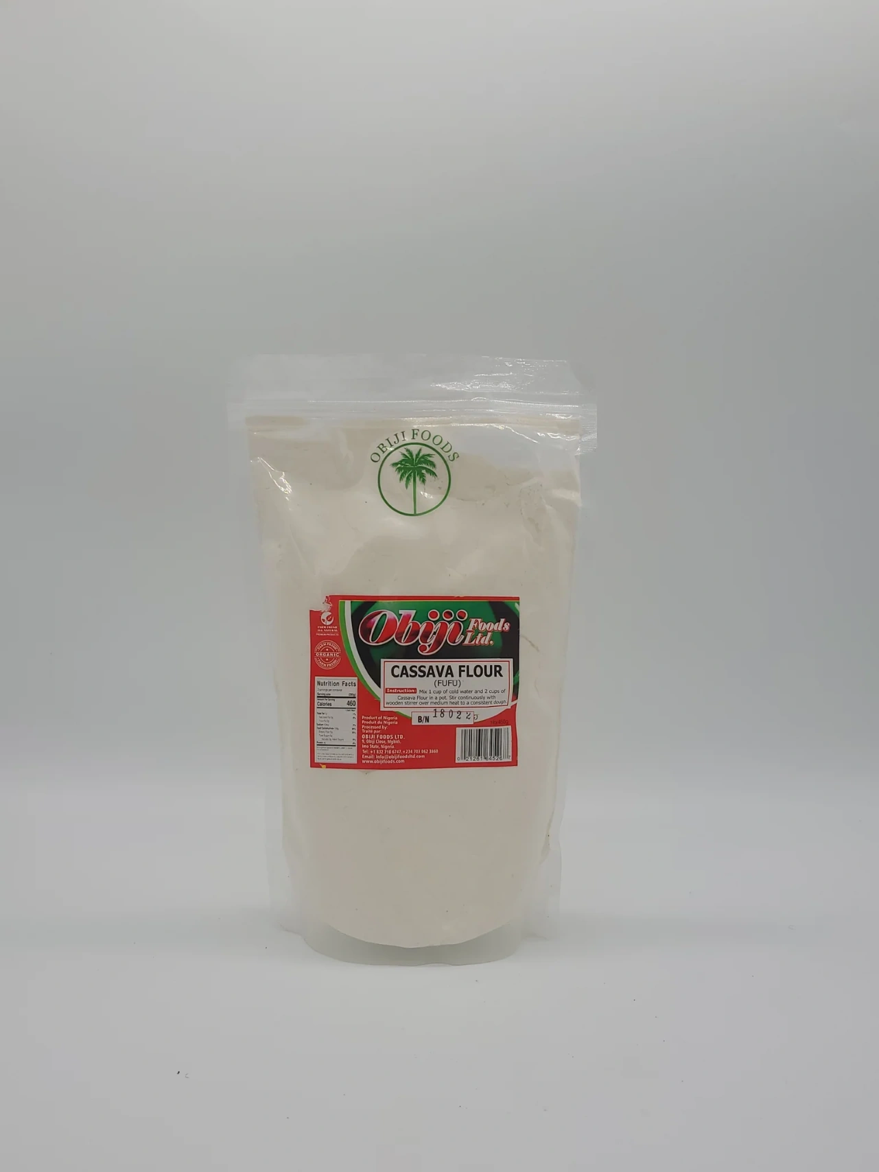 Obiji Cassava Flour 1lbs
