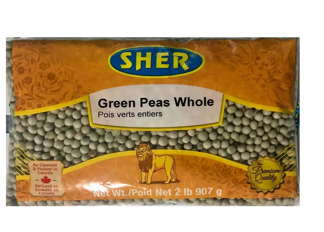 Sher Green Peas Whole 2lbs