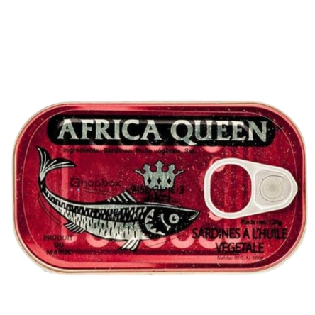 Africa Queen Sardines 125g