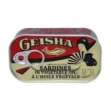 Geisha Sardine In Vegetable Oil