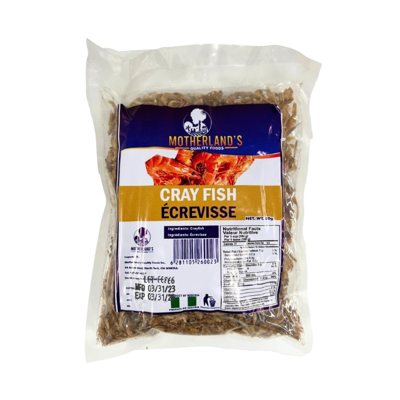 Motherland's Quality Foods Dried Crayfish 80g