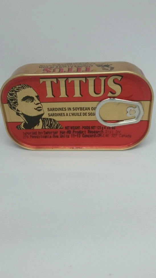 Titus Sardines in Soybean Oil