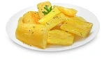 Soft Cooked White Cassava Chunks - Ready to Eat