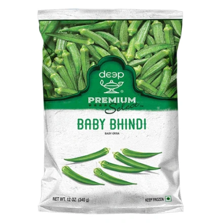 Deep Baby Okra 340g