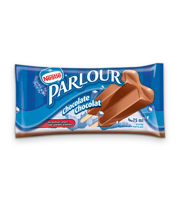 Nestle Parlour Chocolate Twin Pops 75ml