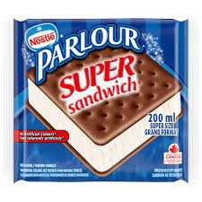 Nestle Parlour Super Sandwich Ice Cream 200ml