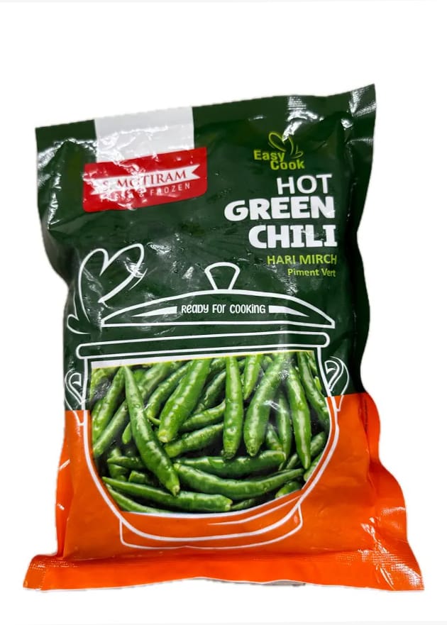 S.Motiram Hot Green Chilli 312g