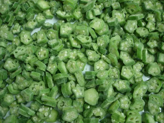 Frozen & Minced Okra 2Lb Bag (908g)