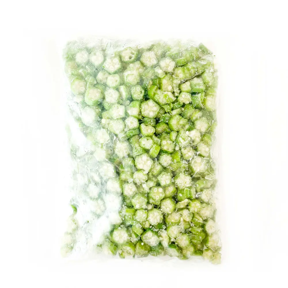 Frozen & Sliced Okra 500g Bag