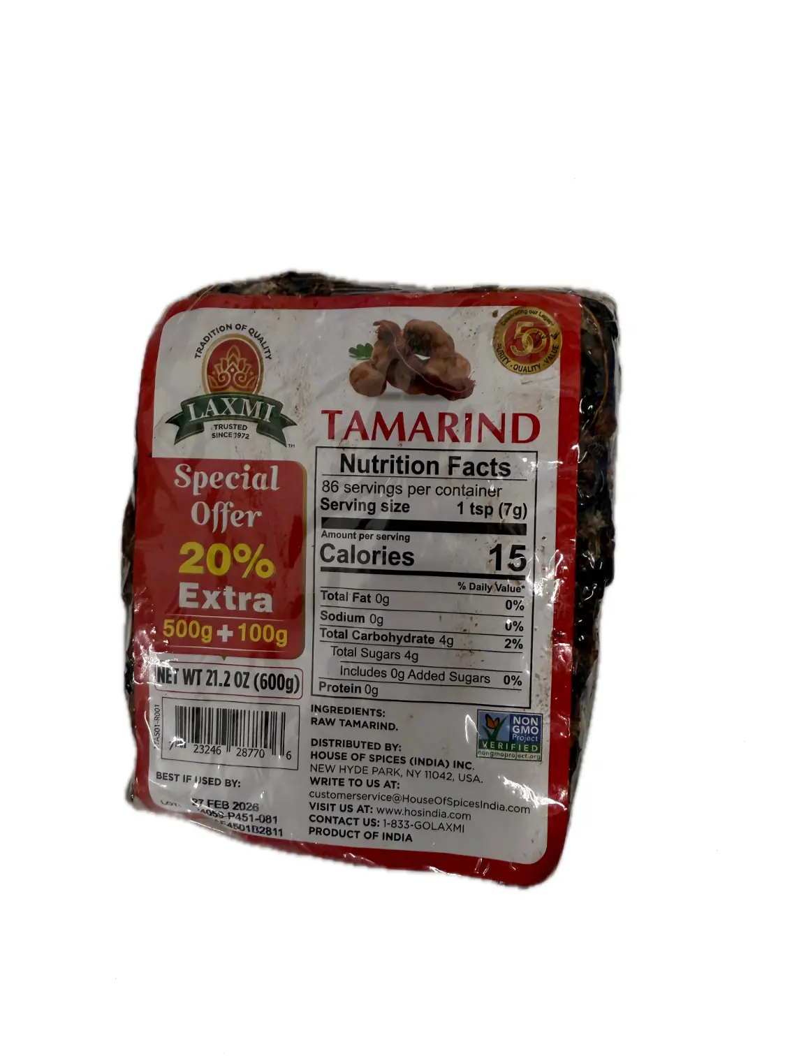 Laxmi Tamarind 600g