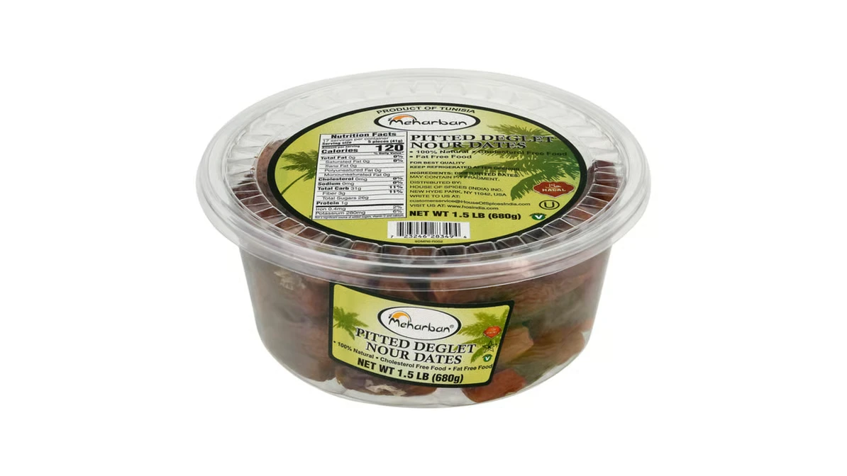 Meharban Pitted Dates 680g