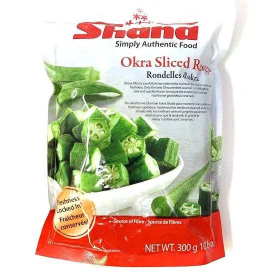 Shana Okra Sliced Rings 300g
