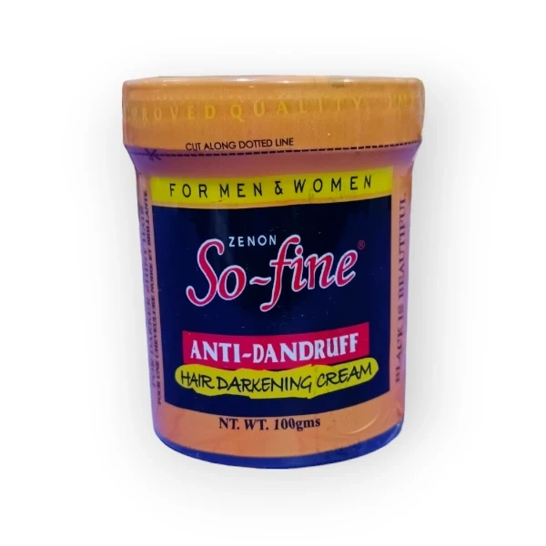 So-Fine Anti-Dandruff Hair Darkening Cream 100g