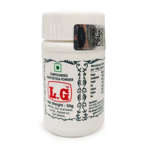 L.G. Compounded Asafoetida (Hing) Powder 50g