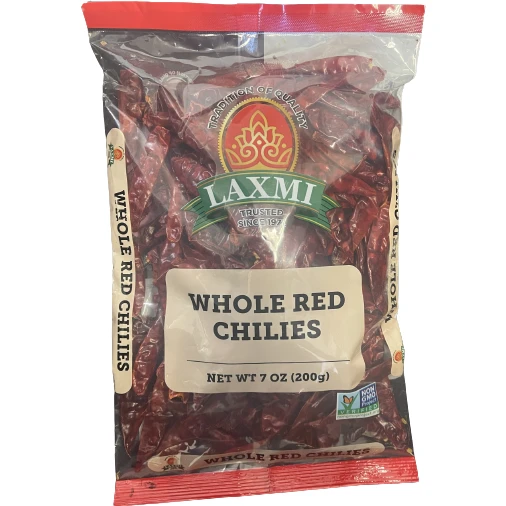 Laxmi Whole Red Chillies 200g