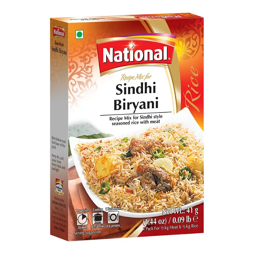 National Recipe Mix For Sindhi Biryani 41g